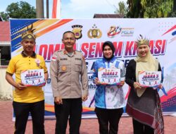 Polres Aceh Selatan Gelar Lomba Senam Kreasi Rangkaian Hari Bhayangkara ke-80