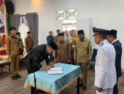 Bupati Aceh Selatan Lantik Sejumlah Pejabat Pimpinan Tinggi Pratama Dan Pejabat Administrator