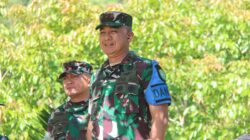 Dandim 0107/Aceh Selatan Dampingi Pangdam IM Tinjau Latihan Satgas Pamtas RI–PNG Yonif 115/ML