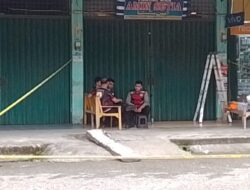 Usai Perampokan, Toko Emas Amin Setia di Tapaktuan di Jaga Ketat Pihak Keamanan