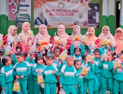 Suasana Penuh Kasih Sayang: DWP Mengajar Hadir di TK Krueng Luas Tanam Benih Karakter Mulia