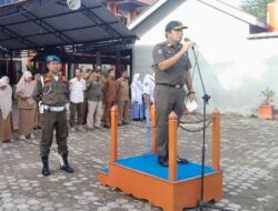 Jauhkan Pelanggaran Syariat, Satpol PP-WH Gelar Saweu Sikula di Lingkungan Sekolah