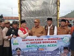 Respons Cepat BMA, Bantuan Darurat untuk Korban Kebakaran Jagong Jeget
