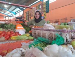 Harga Sayur di Pasar Inpres Tapaktuan Turun, Tapi Beras Justru Naik, Aktivitas Pasar Masih Sepi