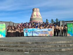 RRI Meulaboh Gelar Aksi Bersih Monumen Kupiah Meukeutop
