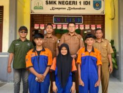Tiga Siswa SMK Negeri 1 Idi Diberangkatkan Prakerin ke Toyota Auto Medan