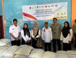 1.883 Keluarga Terima Beras Bantuan Pangan di Samadua, Dinas Pangan: Verifikasi Data Dilakukan Ketat